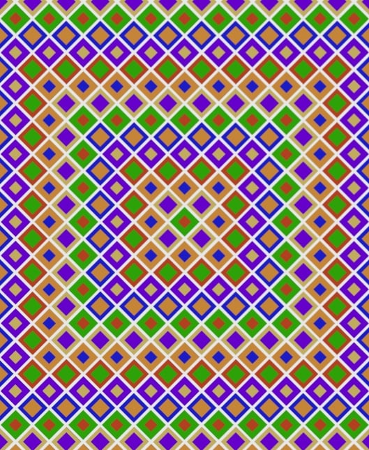 Two Tone Diamond Textile 3d model