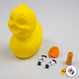 Squeaker_Duck_rubber_toy 3d model