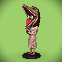 Barbara Maitland (Beetlejuice) -Little Big Head Series 3d model