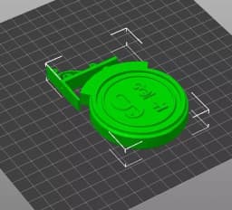 Platform 9 ¾ Bookend 3D Print Model - (Separate Pieces) 3d model