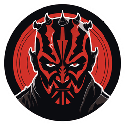 Star Wars (Inspired) "Menace Apprentice" HueForge Darth Maul 3d model