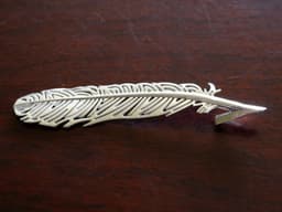 HairRing - Feather Accessory 3d model