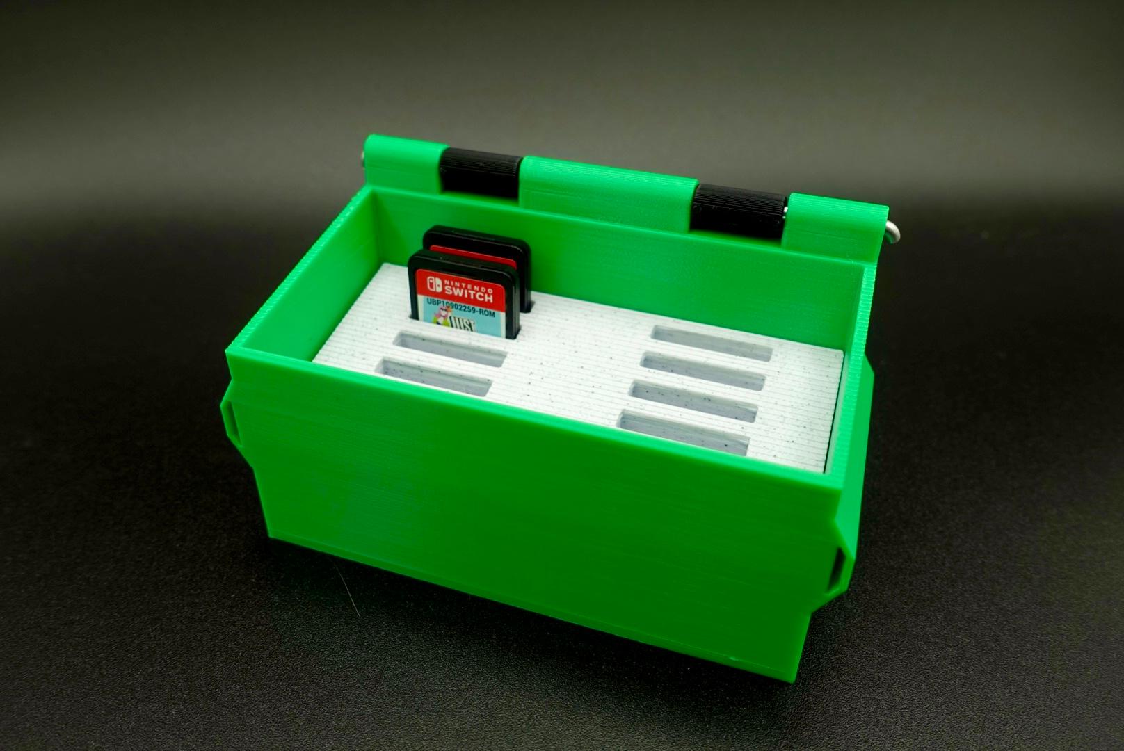 Nintendo Switch Game Holder (Mini Dumpster) 3d model
