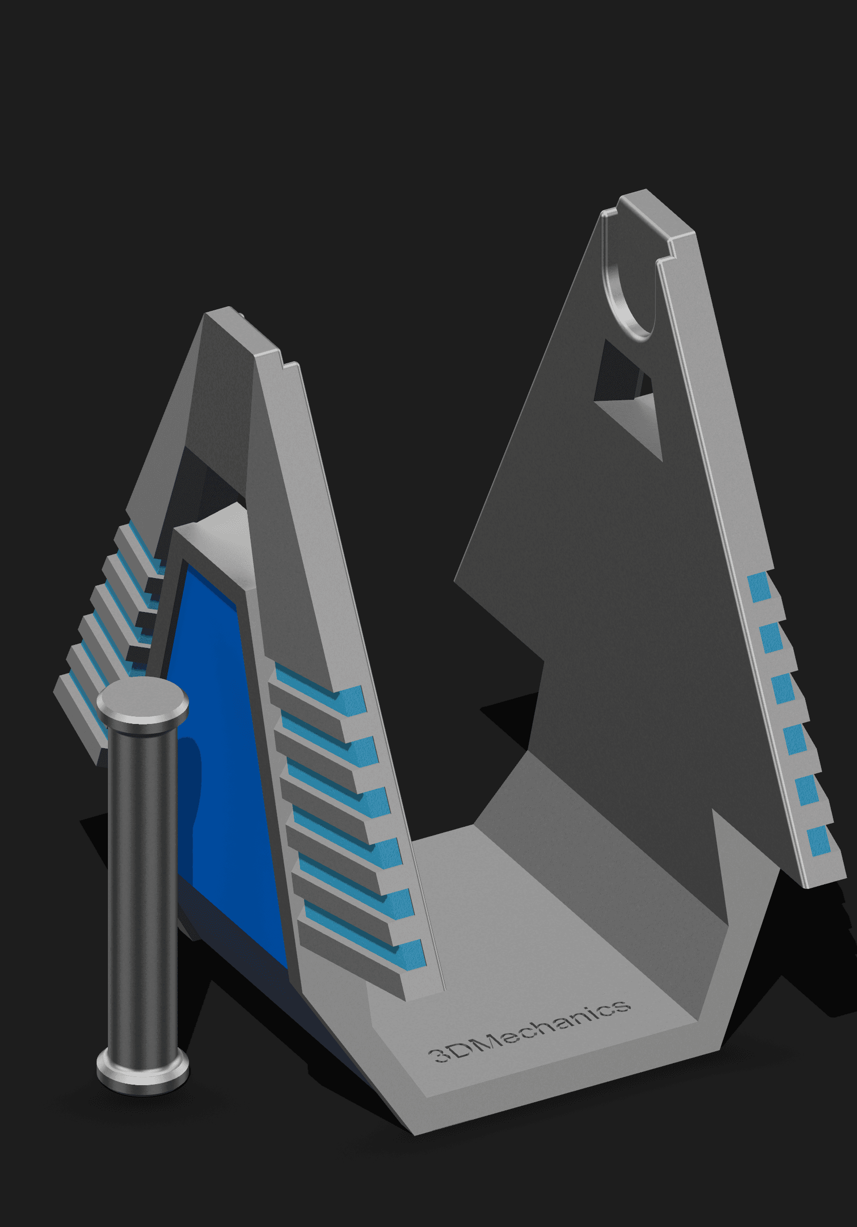 Stargate Chevron filament holder 3d model