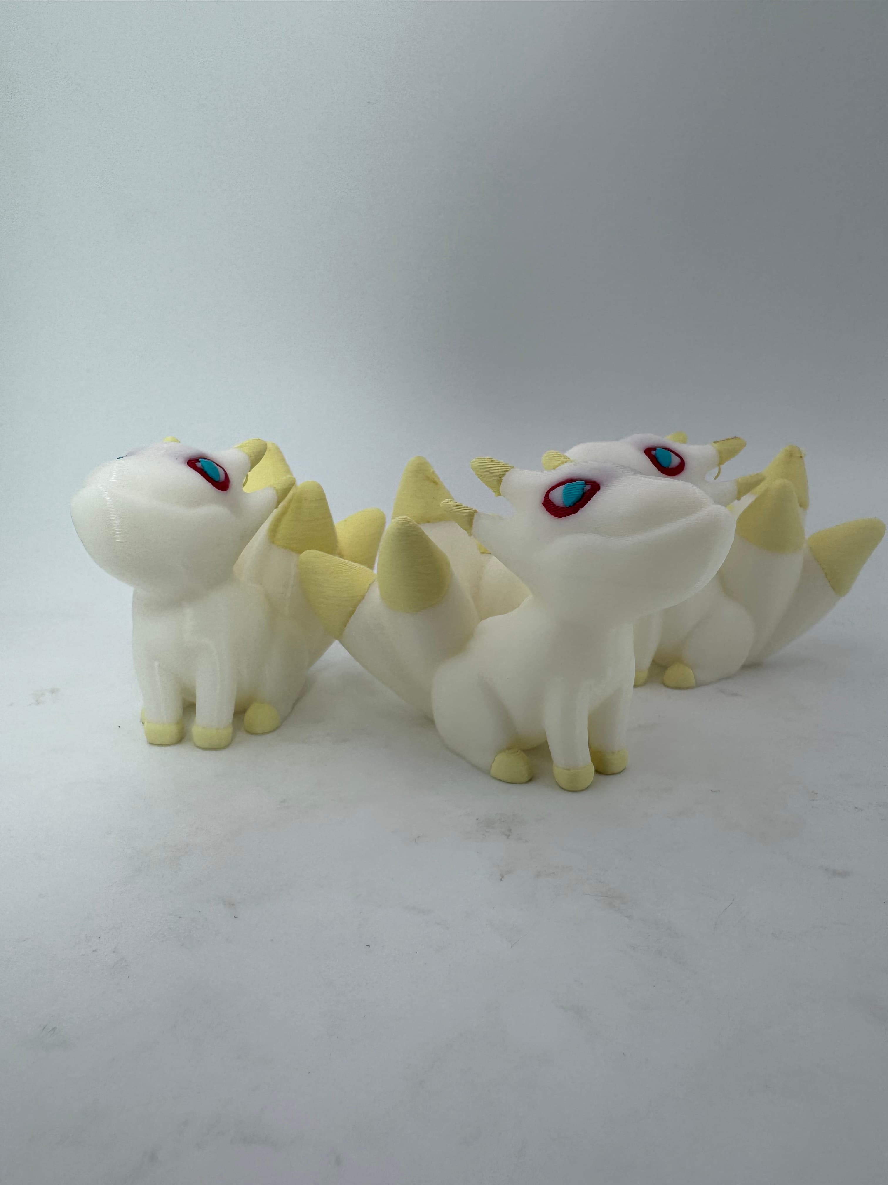 5 tails Kokuo from Naruto 3d model