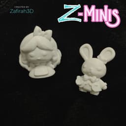 Z-Minis Alice in Wonderland 3d model