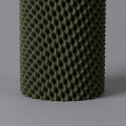 Vase TIDE - Wavy Cylinder Vase 3d model