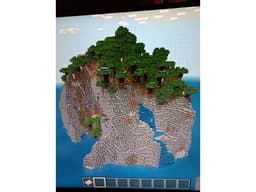 Minecraft Cliff Island III 3d model