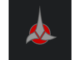 Klingon badge 3d model