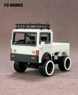 Miniature Kei Truck Assembly Kit: Lifted Spec 3d model