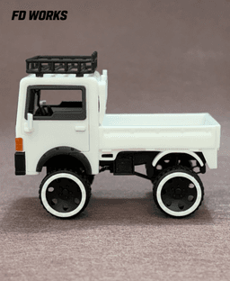 Miniature Kei Truck Assembly Kit: Lifted Spec 3d model