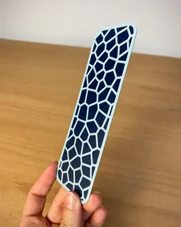 Bookmarks Pack 1 - Three Bookmark Patterns - Parametric Bookmarks & 3D Prtinted Bookmarks 3d model