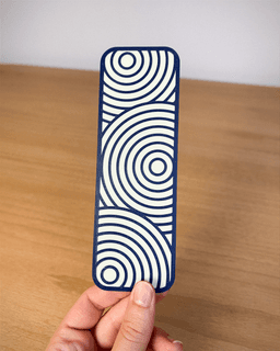Bookmarks Pack 1 - Three Bookmark Patterns - Parametric Bookmarks & 3D Prtinted Bookmarks 3d model