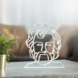 Line Art, Modern, Minimalist 3d model