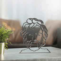 Line Art, Modern, Minimalist 3d model
