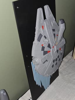 Millennium Falcon Wall Mount 3d model