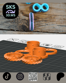 Double Helical Gear Free File 3d model