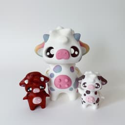 Cow Pixie 3d model