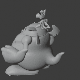Cait Sith Final Fantasy VII Figurine 3d model