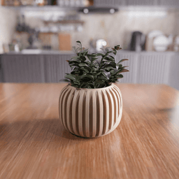 Decorative Flower Pot – Bonsai Planter, Orchid Bowl 3d model