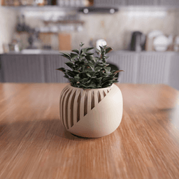 Decorative Flower Pot – Bonsai Planter, Orchid Bowl 3d model