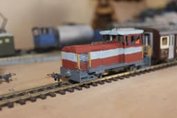 BOB Bernese Oberland Bahn diesel loco HGm 2/2 n 31 h0m 3d model