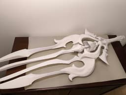 STL FILES | Genshin Impact Symphonist of Scents | Escoffier weapon for cosplay and prop use 3d model