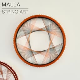 MALLA | Woven String Art Deco 3d model