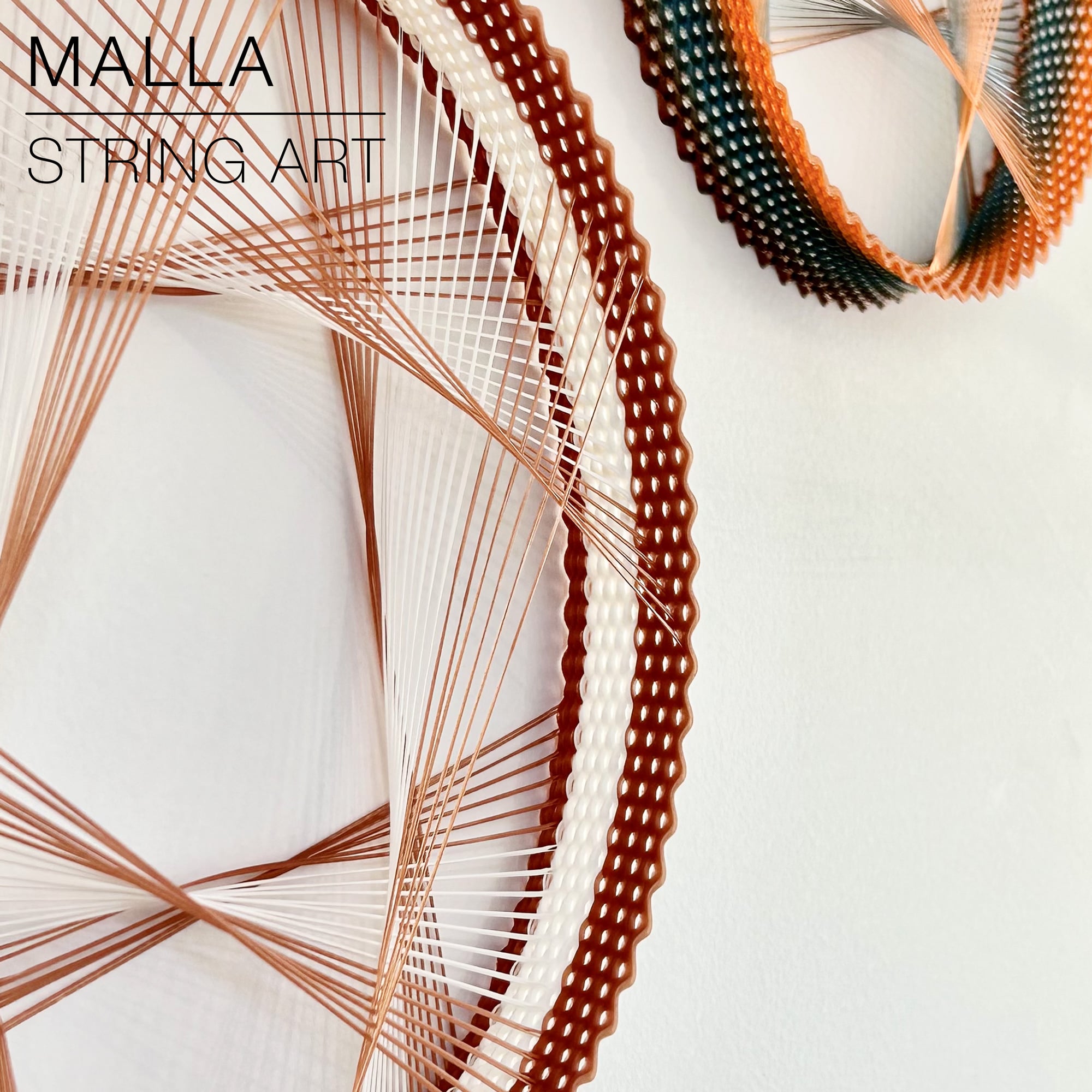 MALLA | Woven String Art Deco 3d model