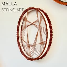 MALLA | Woven String Art Deco 3d model