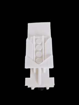 Car cup holder (no supports) 3d model