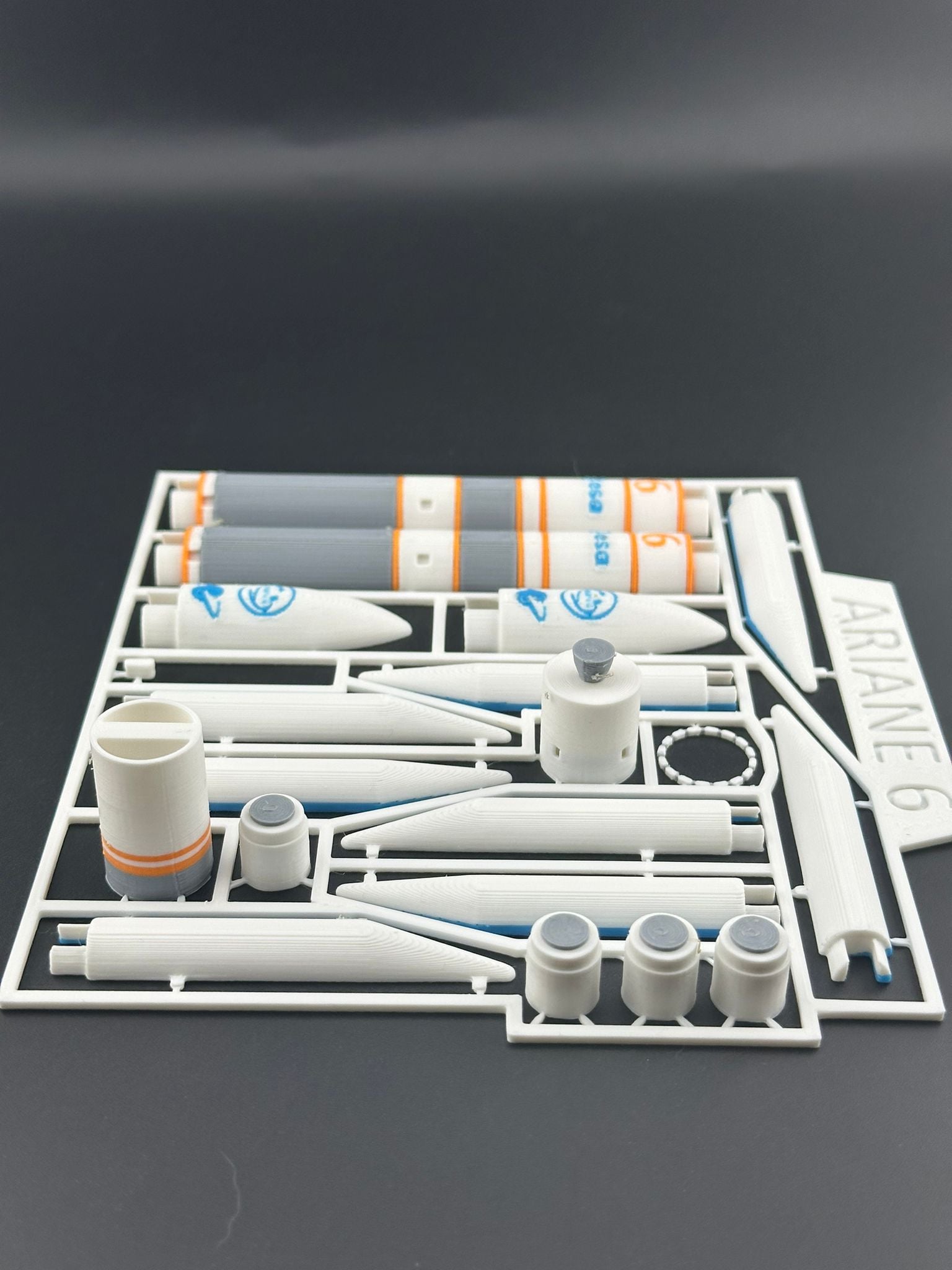 Ariane 6 Kit Card 3d model
