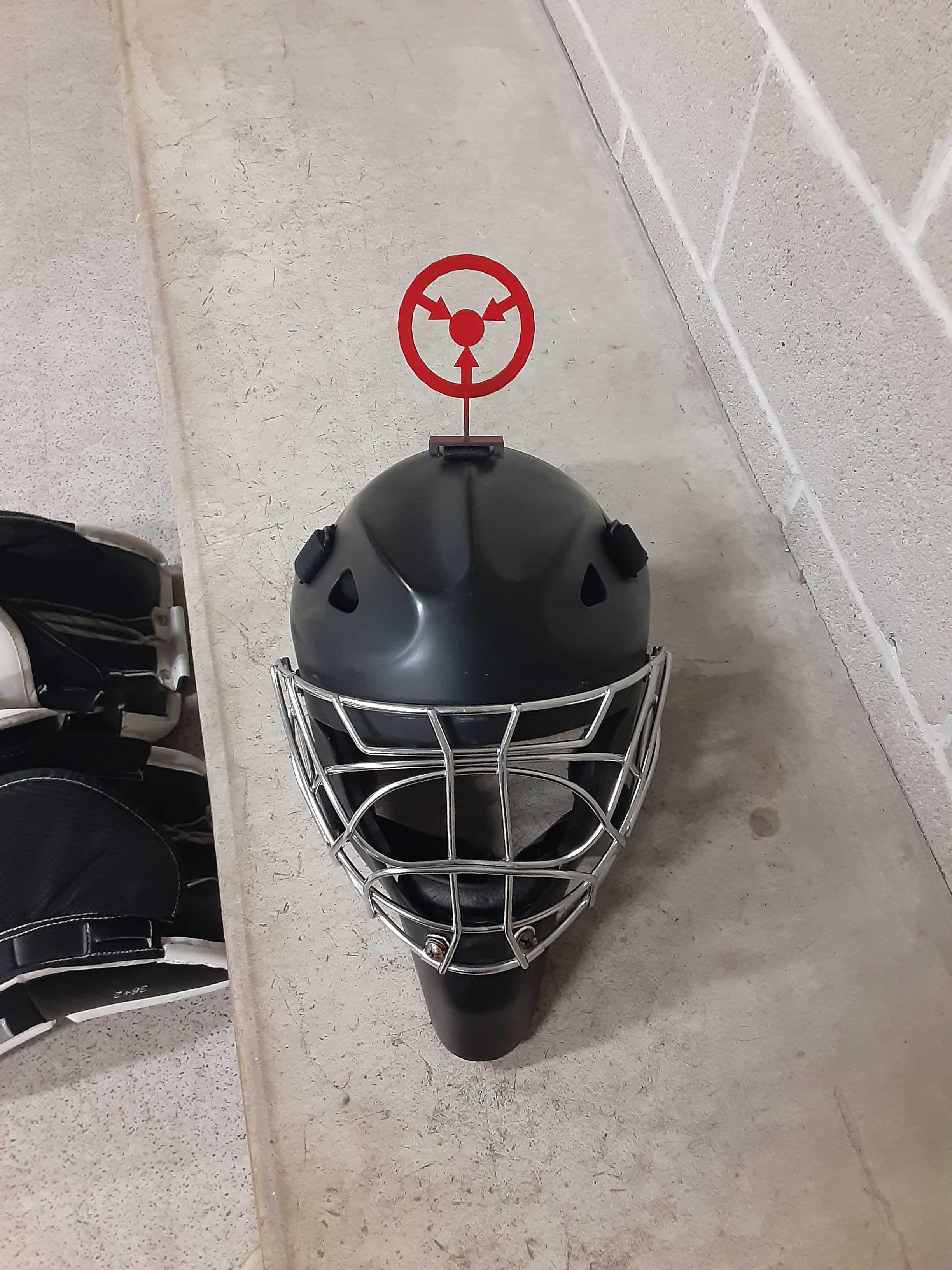 Hockey Goalie Mask Target 3d model