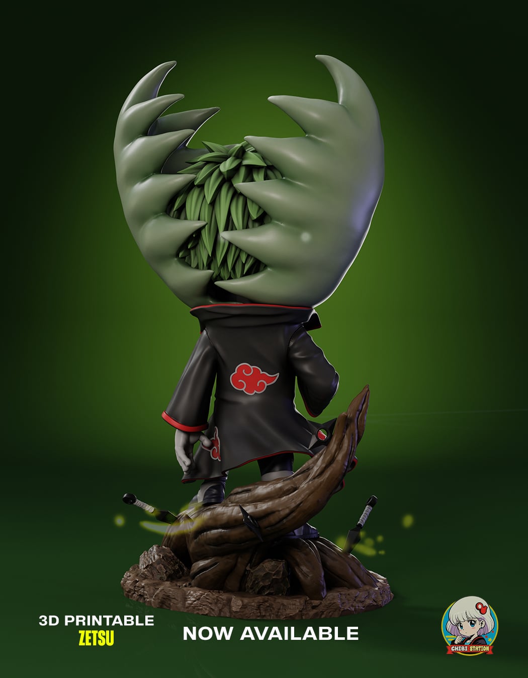 Zetsu Chibi - Premium Collectible 3d model