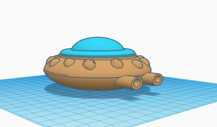 Cruiser Saucer 3d model