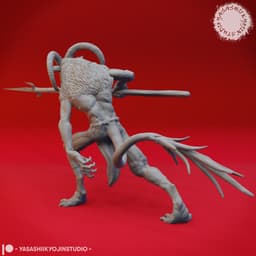 Bulezau - Tabletop Miniature (Pre-Supported) 3d model