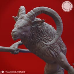 Bulezau - Tabletop Miniature (Pre-Supported) 3d model