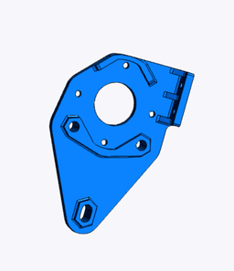20*20 Aluminum Profile Gantry Plate 3d model