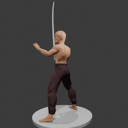 Martial Force Master v2 3d model