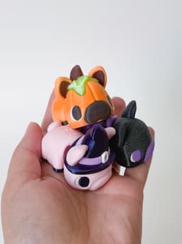 Spooky Piggy boops 3d model