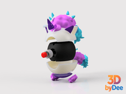 Ponyta (Galarian) Ball 3d model