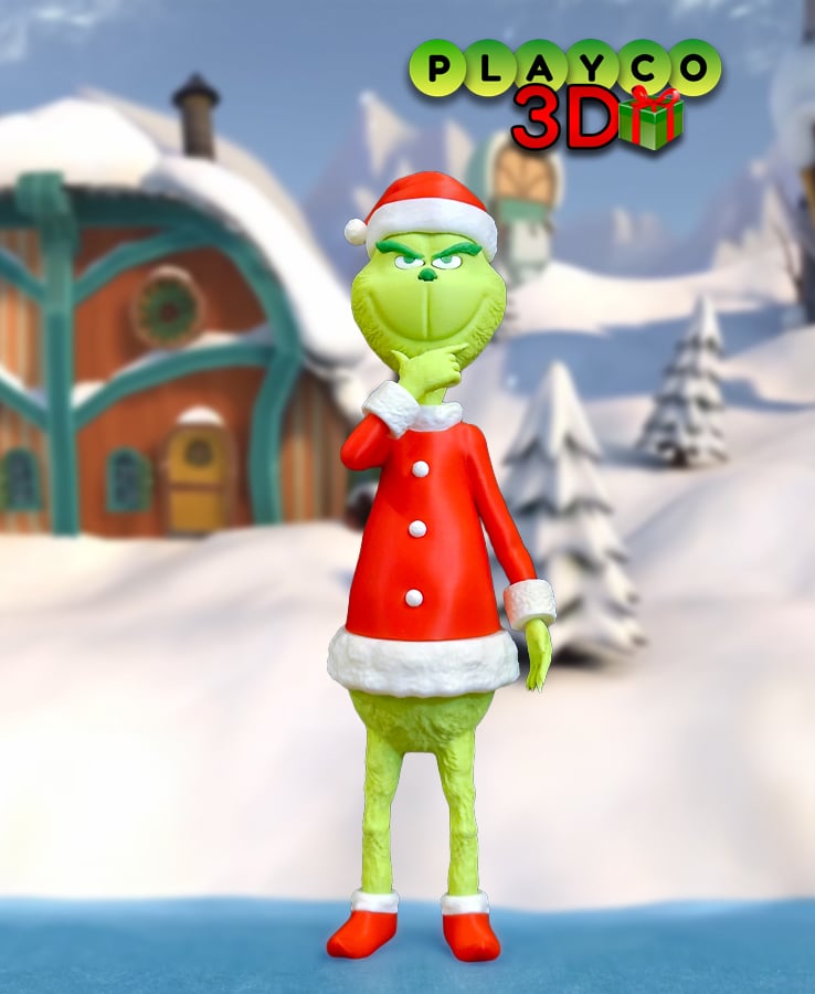 The Christmas Grinch 3d model