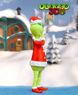 The Christmas Grinch 3d model
