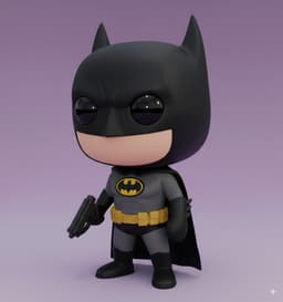 BATMAN KAWAII – COLLECTIBLE 3D FIGURE 3d model