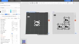 Skully Skeleton Keychain 3d model