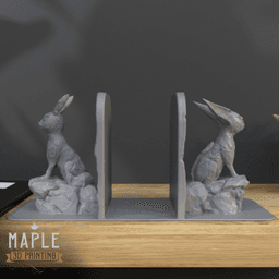 Espeon and Umbreon Bookends - Pokemon 3d model