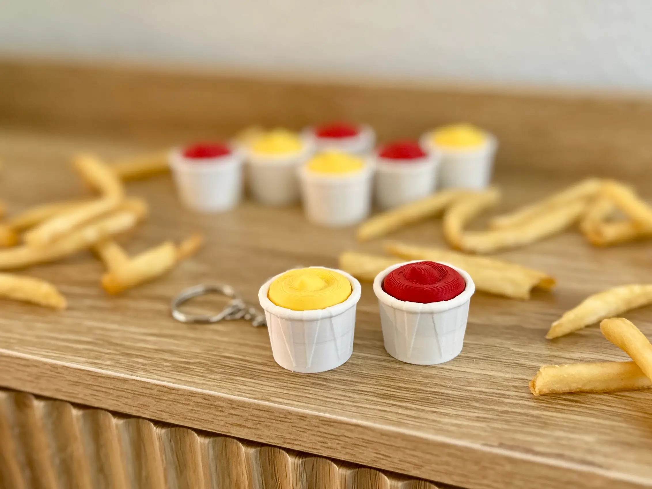 Why yes I did dump out French fries for these pictures