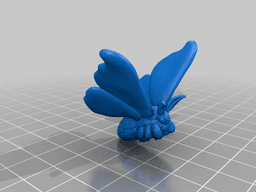 Moth 3d model