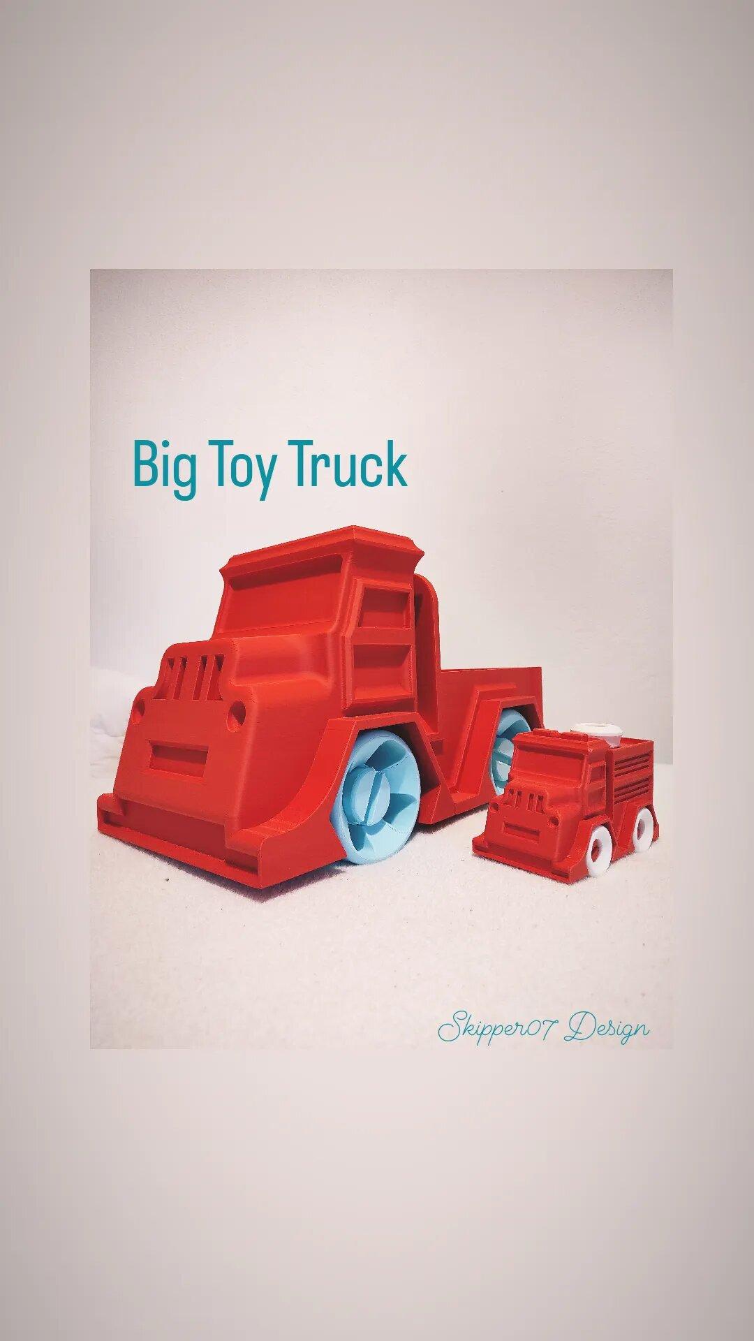 Big Toy Truck 3.5 3d model