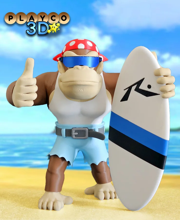 Funky Kong 3d model
